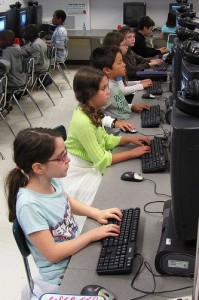 niños ordenador